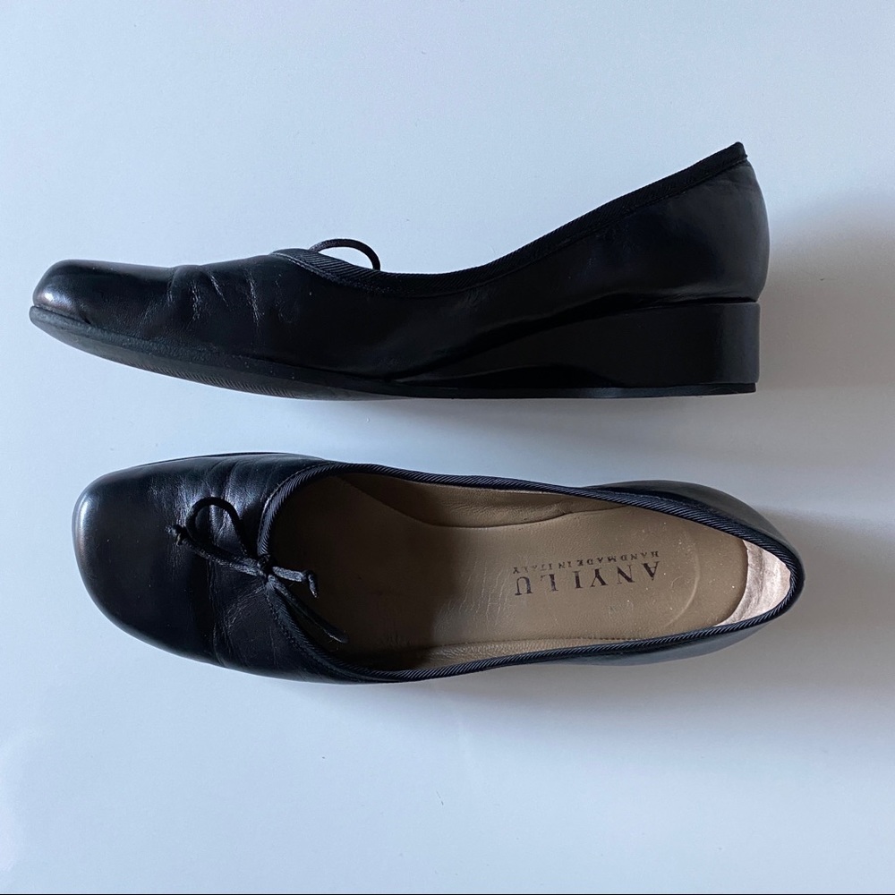 Anyi Lu leather shoes ballet